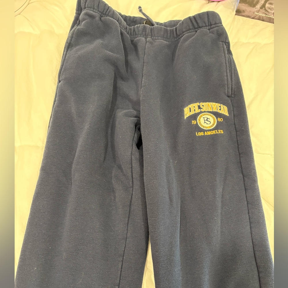 Navy sweatpants
